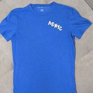 American Eagle Outfitters Blue Short Sleeve Tee